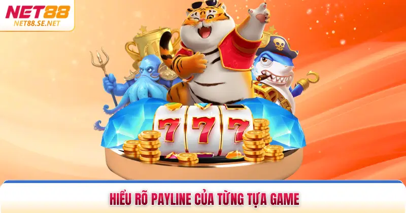 Hiểu rõ payline của từng tựa game