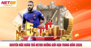 Khuyến Mãi Hoàn Trả NET88 Không Giới Hạn Trong Năm 2026